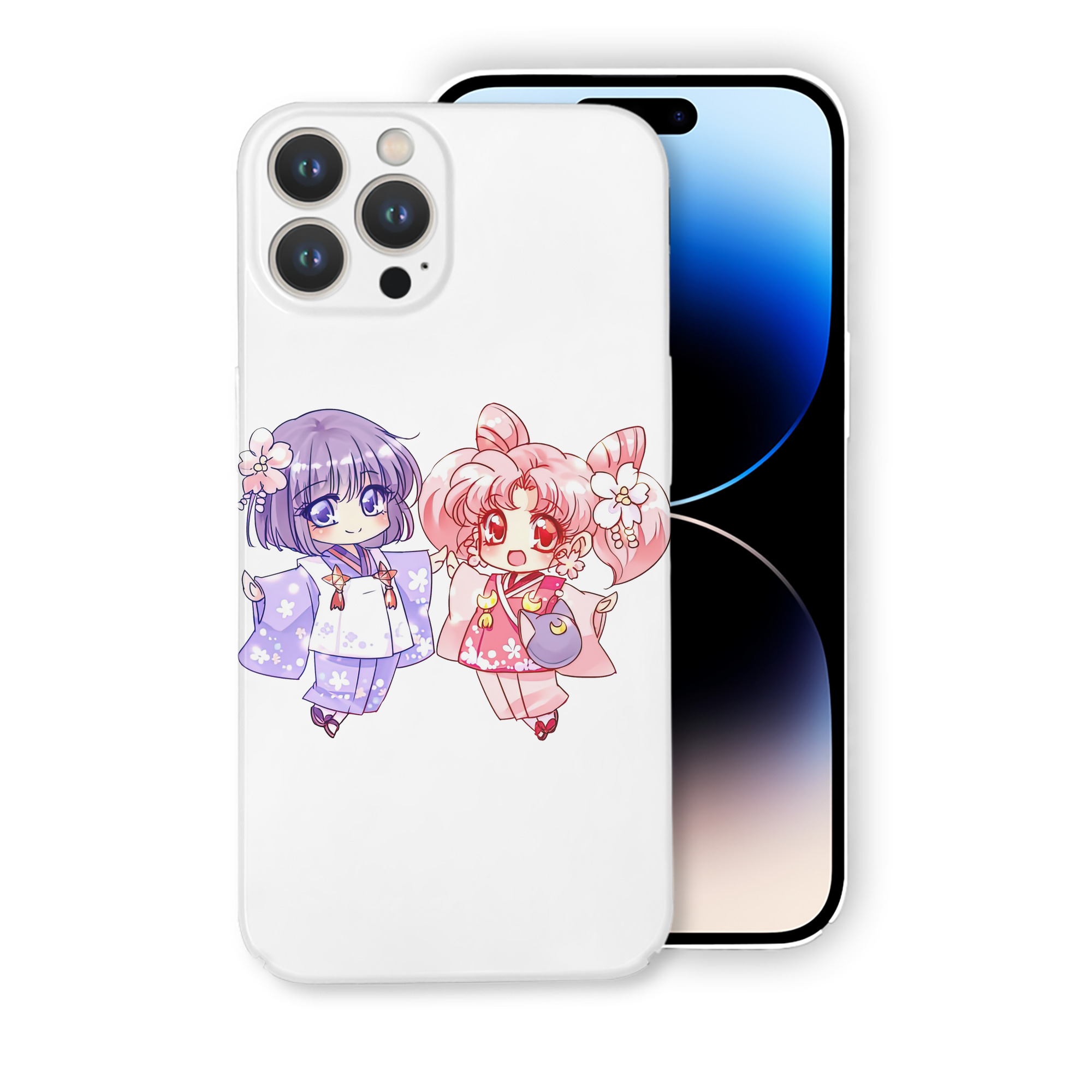 （画像用） 美少女戦士セーラームーン ちびうさ Sailor Moon Chibiusa Tsukino Usagi Small Lady Serenity 【iPhone 14シリーズ対応】ハードケース